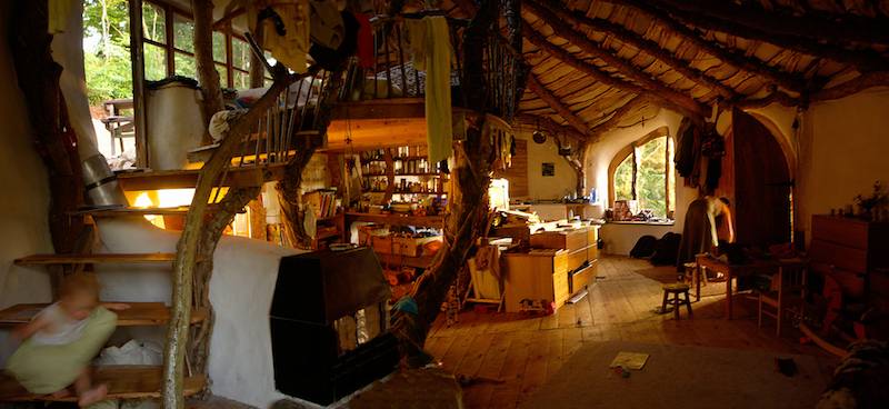 Woodlands house interterior photo of the inside of the woodlands house